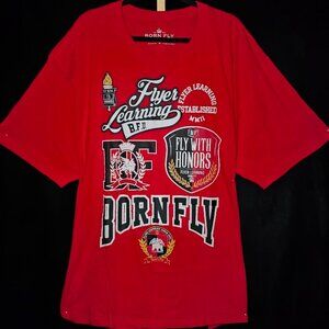 NWT Born Fly Men's Tee Size 5X-Large